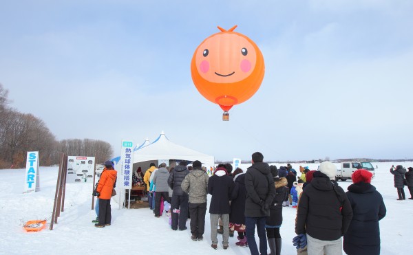 上士幌ウインターバルーンミーティング　熱気球体験搭乗　予約受付開始！